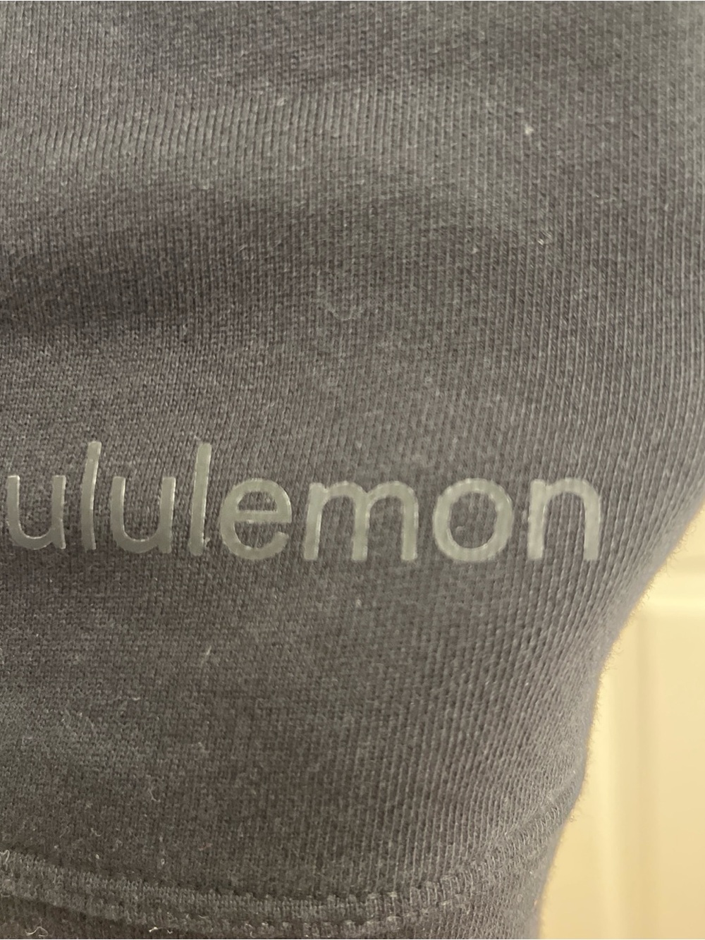 lululemon athletica Black Crewneck Sweatshirt with Subtle Logo - Picture 3 of 3